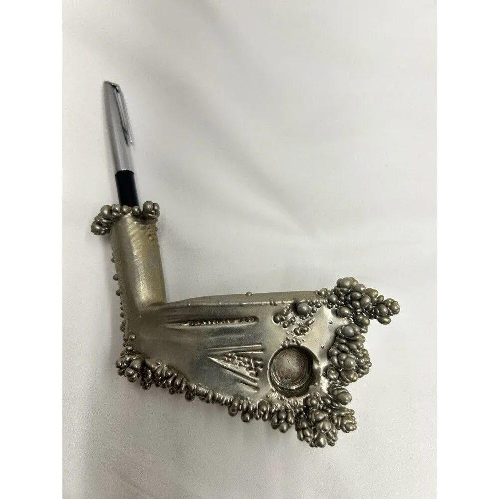 Executive Golf Club Head Pen And Pencil Holder Custom Art Unique VTG